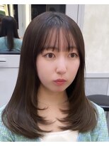 ロンドアヴァントゥス 池袋(Lond aventus)&nbsp;韓国レイヤー/韓国風/ボブ/髪質改善/黒髪/ブリーチなし〔池袋〕