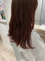 ラボヌールヘアー 宇都宮店(La Bonheur hair) レッドブラウン【宇都宮駅/レイヤーカット】