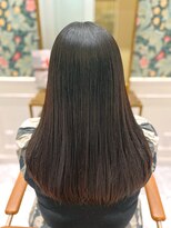 リケア 岸和田店(RECARE)&nbsp;くせ毛さんのツヤ髪ベース作りは、まず縮毛矯正から。