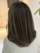 スティロ(stylo)&nbsp;ハイライトカラーグレージュベージュケアブリーチダブルカラー