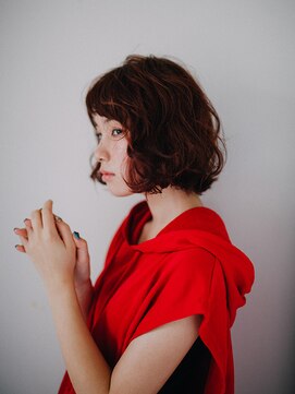 アカサ(A.casa) ボブパーマ/20代/30代/40代/50代/西阿知/イオン倉敷