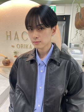 ハチ(HACHI) 韓国アイドル風シースルーマッシュ