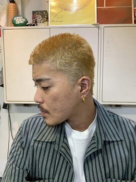 メリケンバーバーショップ フクオカ(MERICAN BARBERSHOP FUK) イージーパンク