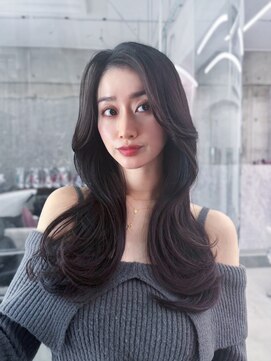 フィヴェント(Fivent) 人気のくびれヘア☆黒髪だけど動きのあるこだわりレイヤーカット