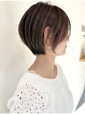 ハイライトバレイヤージュダブルカラー20代30代40代グレージュ