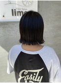 ぱつっと切りっぱなし