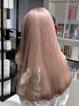 ベレーザ 渋谷(BELEZA) 10735ミルクティーベージュ髪質改善ストレートマロンベージュ