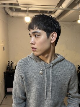 ファルベ(Farbe) メンズショート/ピンパーマ/ベリーショート/2wayスタイル