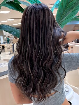 シャルムバイケンジ(Charm.by KENJE) デザインハイライトオージュア外国人風コントラストブリーチ銀座