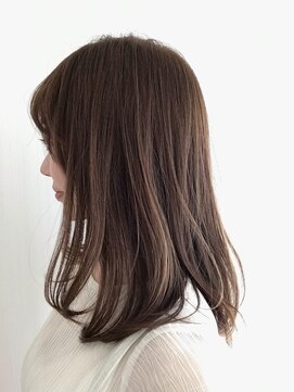 ルッソリベラ 池袋(Lusso libera) ナチュラルブラウン×ワンカール◎30代40代50代