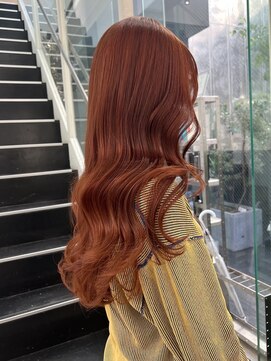 シェリ ヘアデザイン(CHERIE hair design) ハイトーンオレンジ