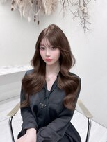 コア 銀座(COA)&nbsp;ロングレイヤー/グレージュカラー/似合わせカット/イメチェン