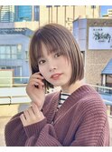 切りっぱなしボブ 20代30代40代ヘア 小顔 神戸ボブ 三ノ宮