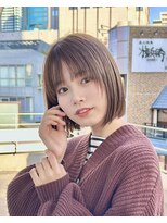 ハルキミナトジャパン 神戸(HARUKI MINATO japan)&nbsp;切りっぱなしボブ 20代30代40代ヘア 小顔 神戸ボブ 三ノ宮