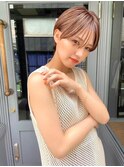 小顔耳かけショート×イメチェンくびれヘア美髪[横浜駅]