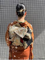 振袖着付けヘアセット