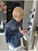 aハイトーンホワイトミルクティーピンクケアブリーチ福岡天神