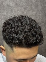 ライズ 新小岩店(RISE) オールバックパーマ/リバースパーマ/フェード(ハルト)