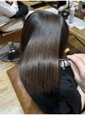 縮毛矯正 髪質改善 ケアストレート 2枚目ビフォー/川崎 【窪田】