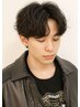 【men's限定】 men'sカット+デザインパーマ+眉カット￥13,200→￥9,300