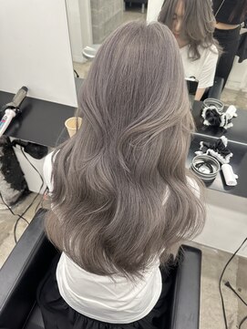ココ 原宿(KOKO) M黒髪小顔ヘアオリーブグレー艶髪クラゲヘアーココアベージュ