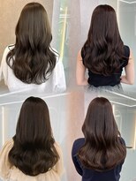 ボタン ハカタ(VOTAN hakata) 市野瀬裕奈/博多韓国ヘア/マロンブラウン/オリーブカラー/暗め