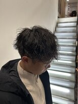 アース 天満橋店(HAIR & MAKE EARTH) メンズ ツイストスパイラルパーマ