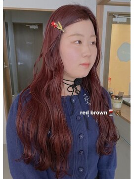 ウィットサークル(wit circle) レッドカラー