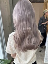 ラニヘアサロン(lani hair salon)&nbsp;ミルクティーカラー/ラベンダーベージュカラー