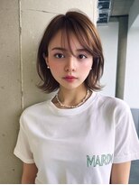 ライリー(riley) rileyワンカール外はねレイヤーロブ