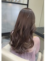 ジ オスカー(THE OSCAR)&nbsp;透明感ラベンダーブラウンカラー　レイヤーカット