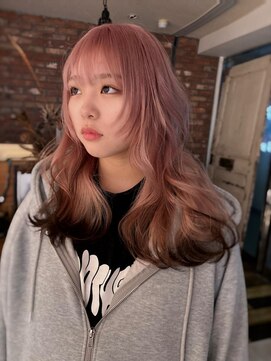 ボコカ(bococa) 【macana指名】デザインカラーエンドカラー裾カラー