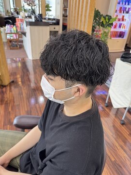 ヘアー イズム アンズー(HAIR ISM ANZU) シャドウパーマ