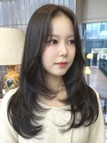 ノード(NODE)&nbsp;栄黒髪垢抜けレイヤーロングスタイル