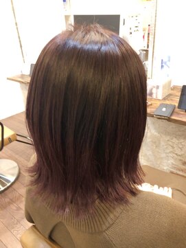 くすみパープルガーネット