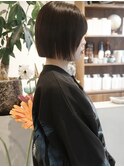 『スリークボブ』切りっぱなしボブ/ミニボブ/コンパクトボブ