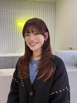 デビュー 沖縄泡瀬店(Debut) 着物ヘア/大人ガーリー/ダークアッシュ/似合わせカット/沖縄市