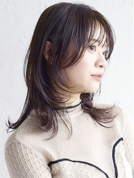 アース 鶴見店(HAIR&MAKE EARTH) ナチュラルレイヤーミディアム