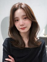 アンアミ オモテサンドウ(Un ami omotesando)&nbsp;ミディアムレイヤー、髪質改善カラー、髪質改善、縮毛矯正