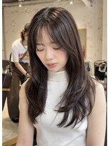 コフィー バイ メルト 吉祥寺(cofy by melt) 【中澤彩乃】ロングレイヤーカット韓国顔周りカット地毛風吉祥寺
