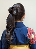 ヘアアレンジ卒業式着物夏祭り成人式アップ_ba587651