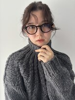 ローウェ 表参道(Louwe) ニット×めがね×お団子◯担当ももこ