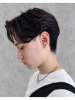 ハイプ マン 藤沢(HYPE MAN)&nbsp;フェザーパーマ毛流れパーマセンターパートニュアンス藤沢
