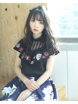 ヘア アンドメイク キヨシ(Hair and Make kiyoshi)&nbsp;kiyoshi/ガーリー ＊ガーリー　ブルーアッシュ＊