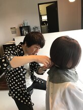 アウラ ヘアーデザインプラススタイル(aura hair design+style) 阪中 雅延