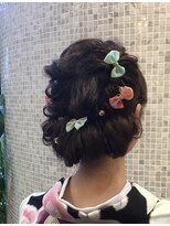 浴衣ヘアセット