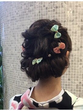 ヴィサージュ ギンザ VISAGE GINZA 浴衣ヘアセット