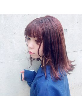 レガシーヘアーデザイン(Legacy hair design) 「韓国風ボルドーカラー」