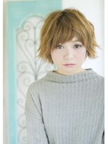 ロンドプランタン 恵比寿(Lond Printemps)&nbsp;20代に人気 ベージュ系カラー外ハネショート