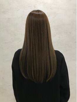 リープ(leap hair)の写真/今話題の【#髪質改善水素トリートメント】で、髪の内側からダメージを補修。どんどん美しくなる髪を実感♪